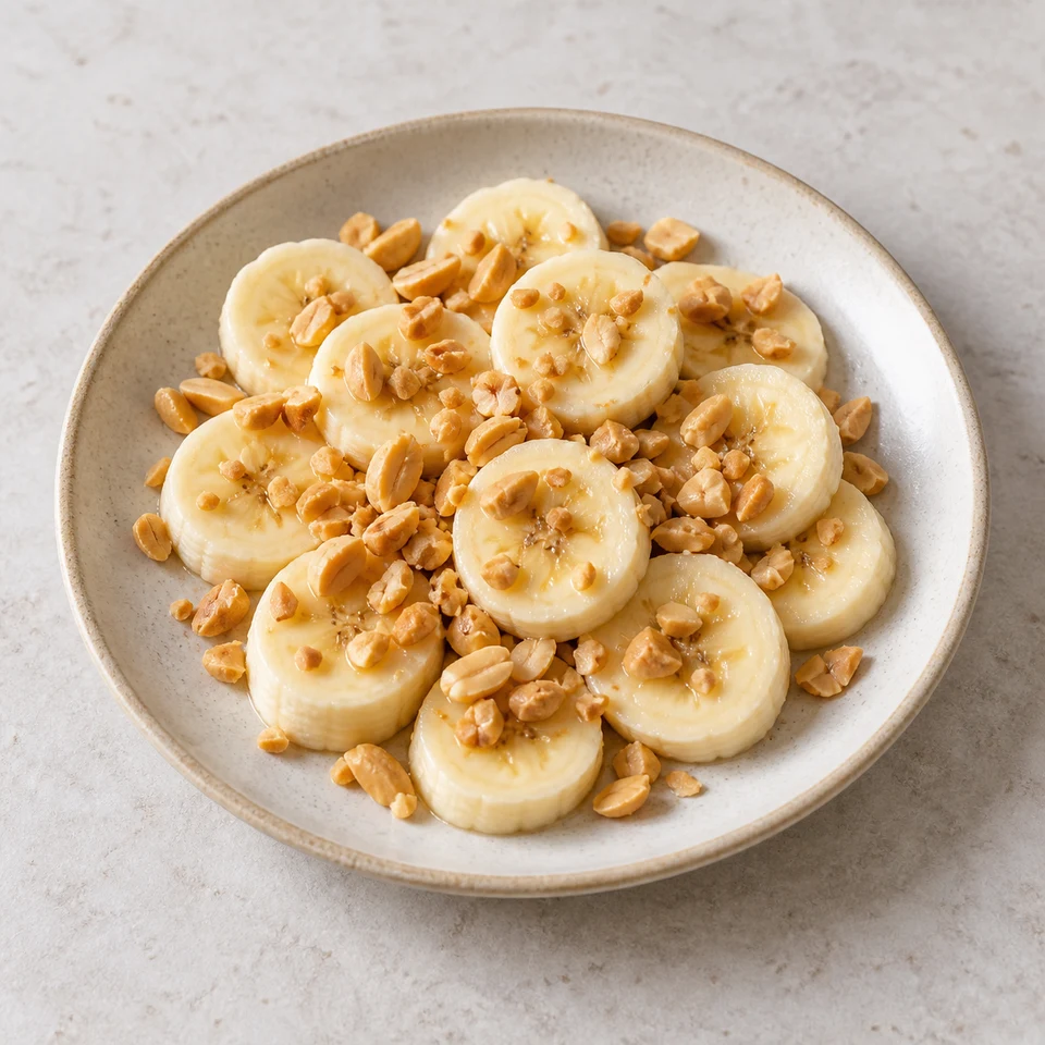 Banana Peanut Bites