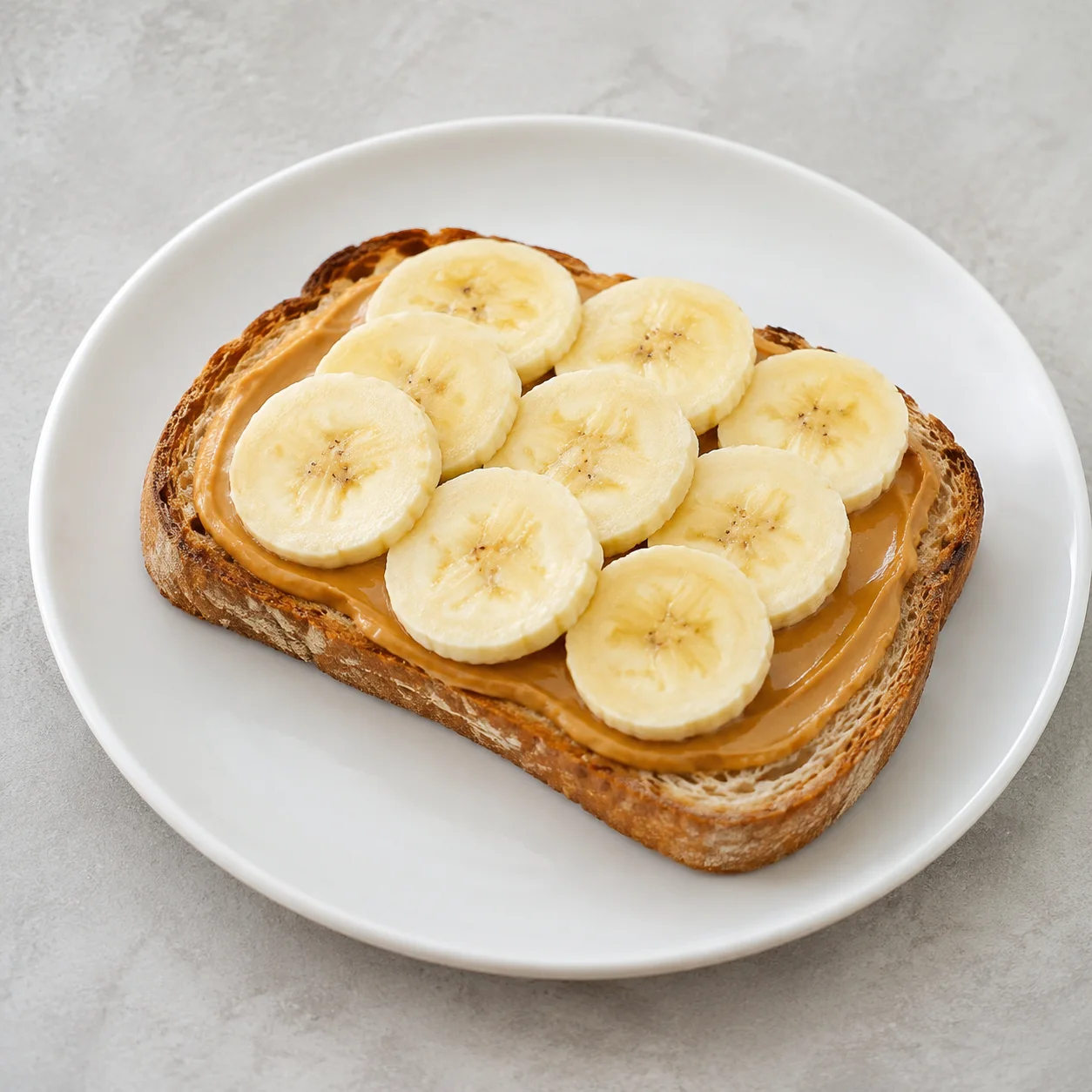 Banana Peanut Toast