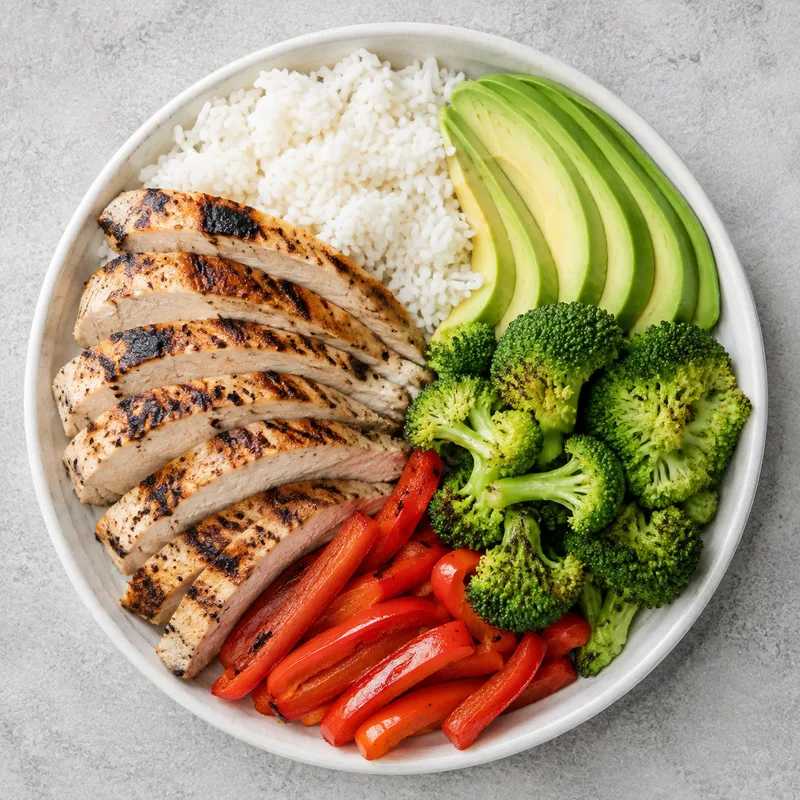 Chicken Rice Power Bowl