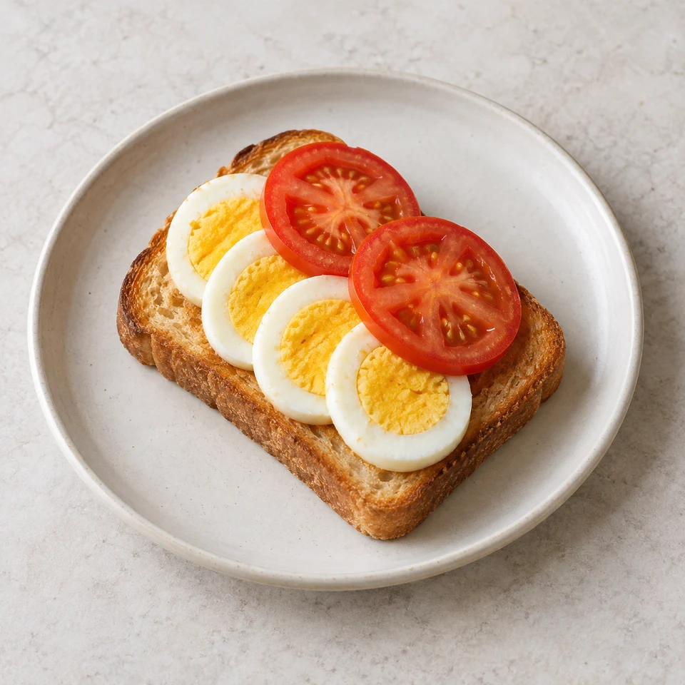 Egg Tomato Toast