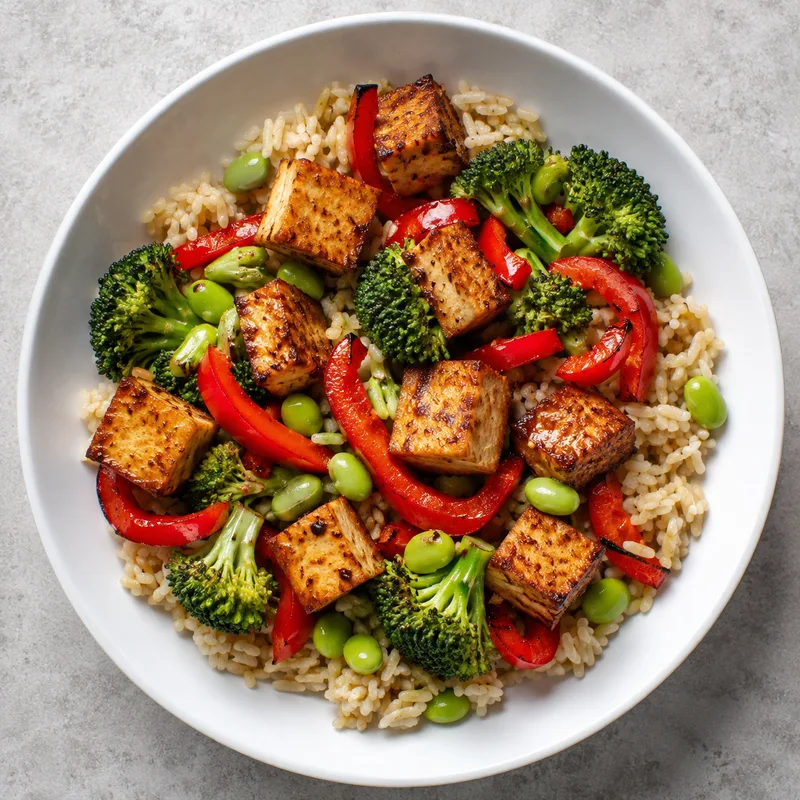 Tofu Rice Bowl