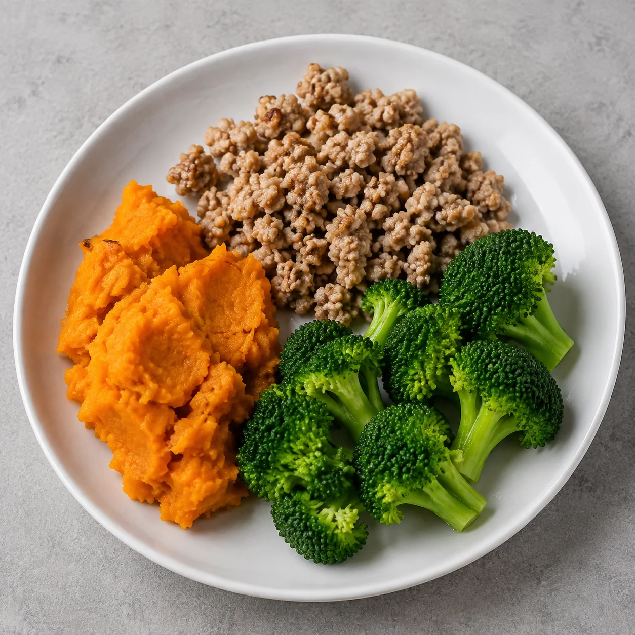 Turkey Sweet Potato Plate
